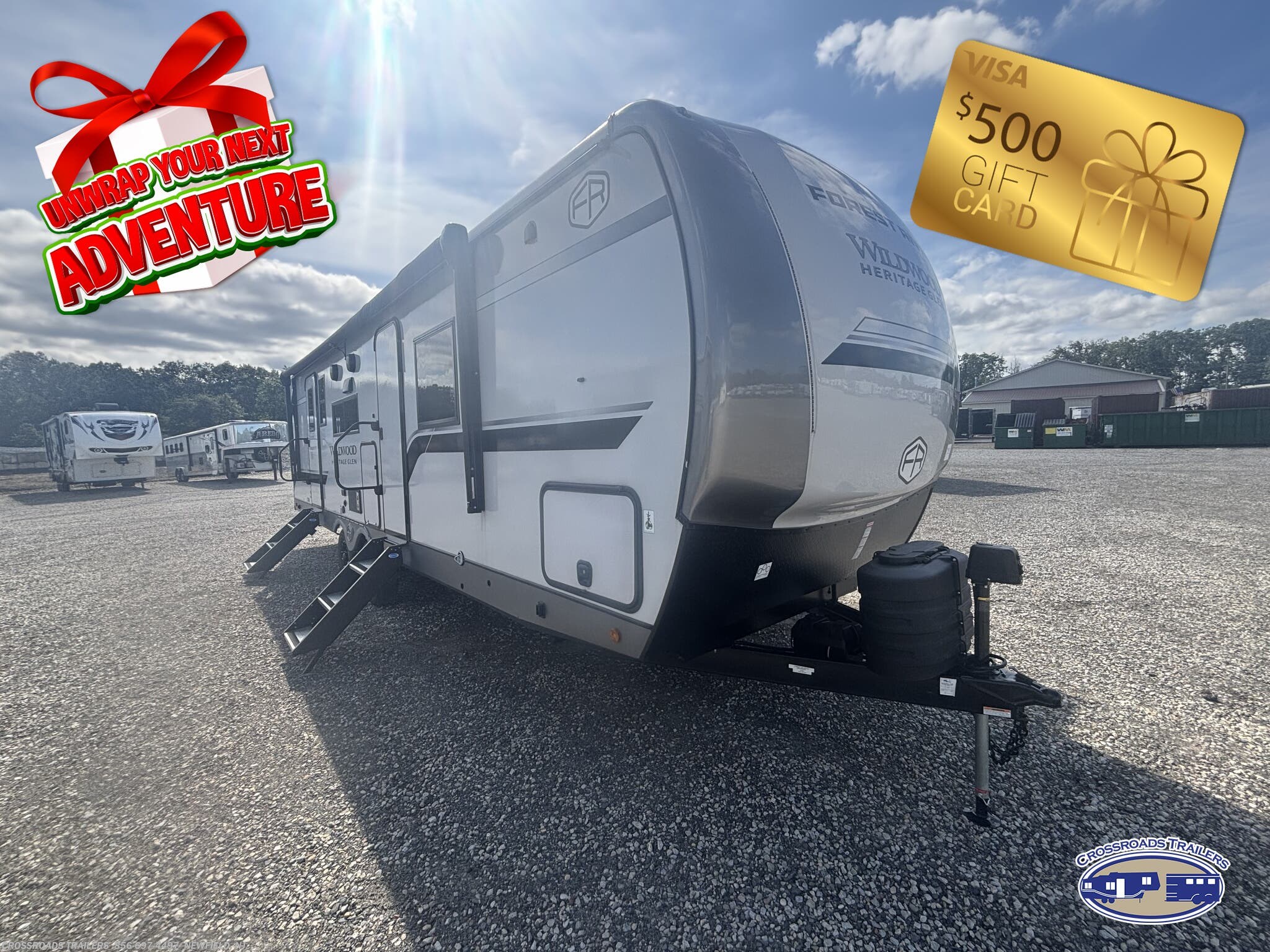 Used 2025 Forest River Wildwood Heritage Glen 265BSRB available in Newfield, New Jersey