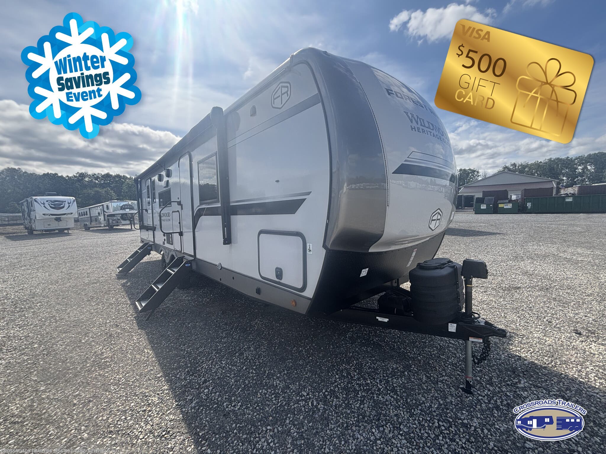 Used 2025 Forest River Wildwood Heritage Glen 265BSRB available in Newfield, New Jersey