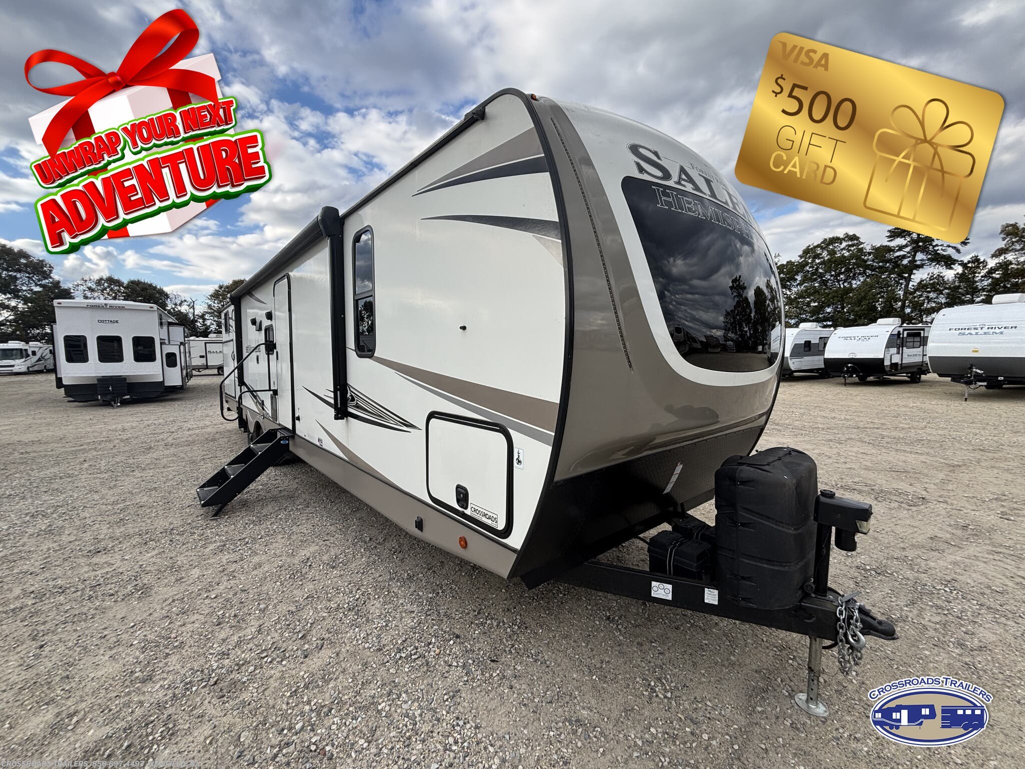 Used 2021 Forest River Salem Hemisphere 314BUD available in Newfield, New Jersey