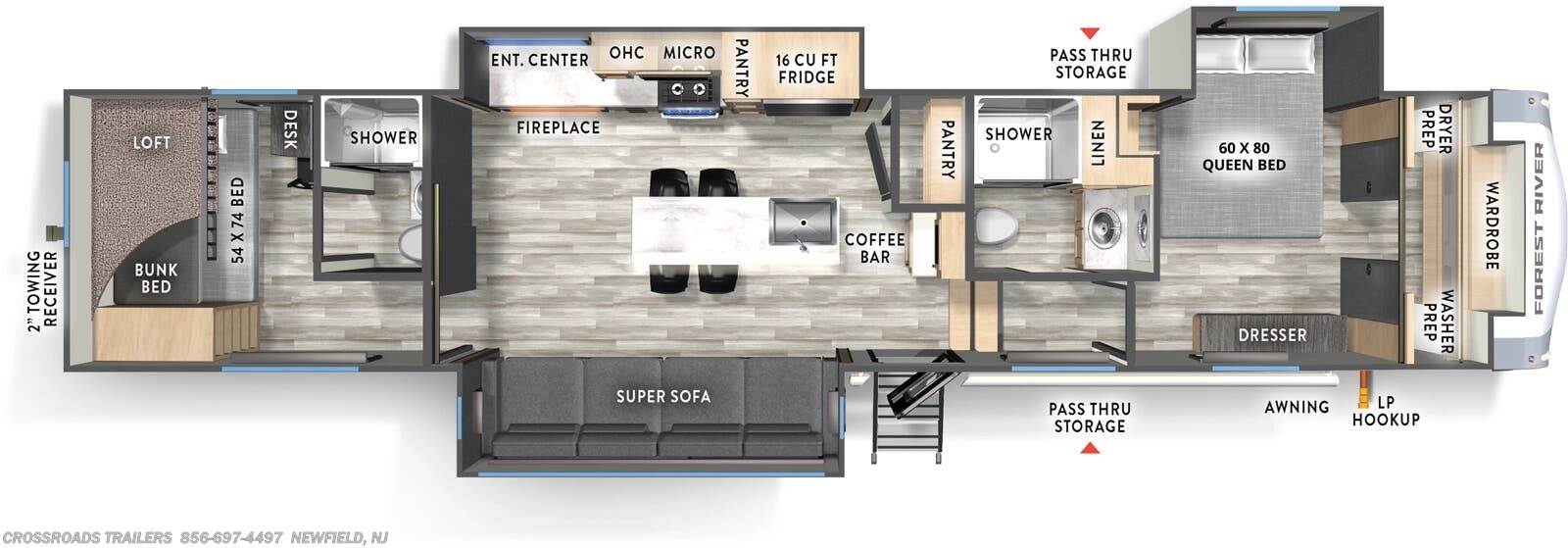 New 2026 Forest River Cardinal 35CRIB available in Newfield, New Jersey