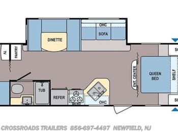 Used 2018 Keystone Coleman Light 2855BH available in Newfield, New Jersey