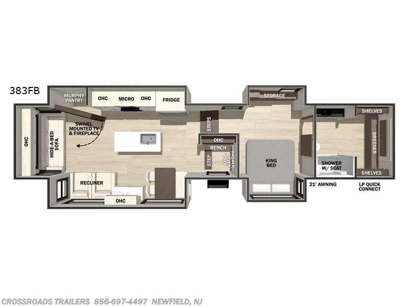 New 2027 Forest River Cedar Creek 383FB available in Newfield, New Jersey