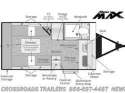 New 2021 Little Guy Trailers Mini Max Rough Rider available in Newfield, New Jersey