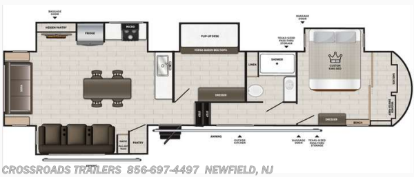 New 2026 Forest River Salem Hemisphere 373MBRL available in Newfield, New Jersey