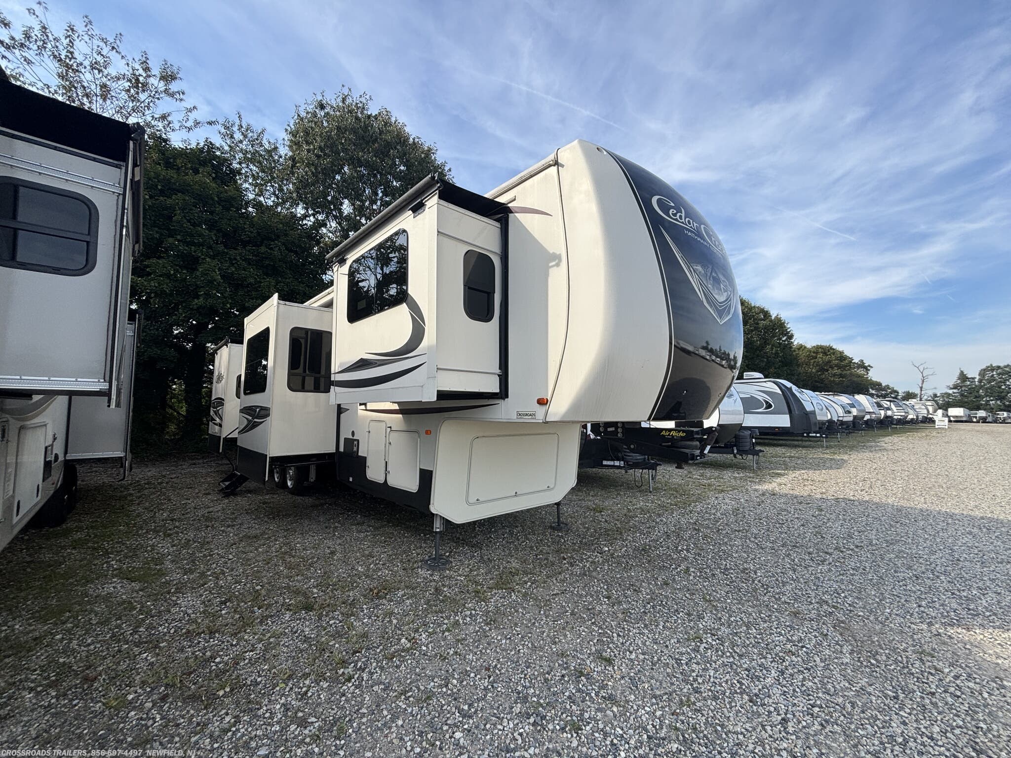 Used 2019 Forest River Cedar Creek Hathaway Edition 38FLX available in Newfield, New Jersey