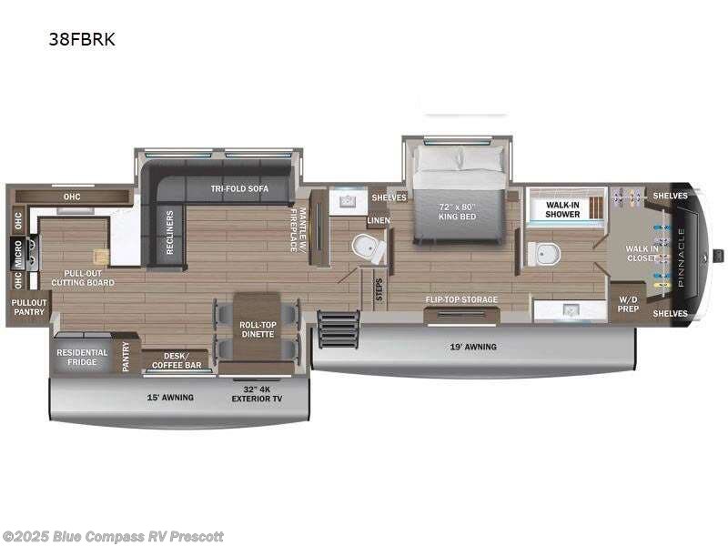 New 2025 Jayco Pinnacle 38FBRK available in Prescott, Arizona