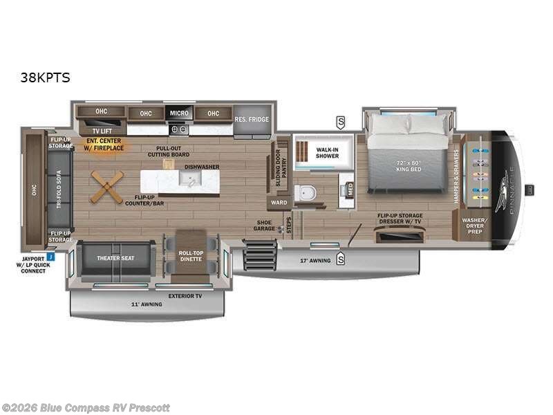 New 2026 Jayco Pinnacle 38KPTS available in Prescott, Arizona