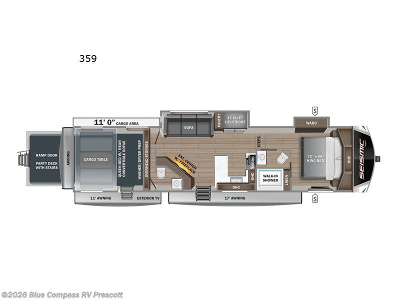 New 2025 Jayco Seismic 359 available in Prescott, Arizona