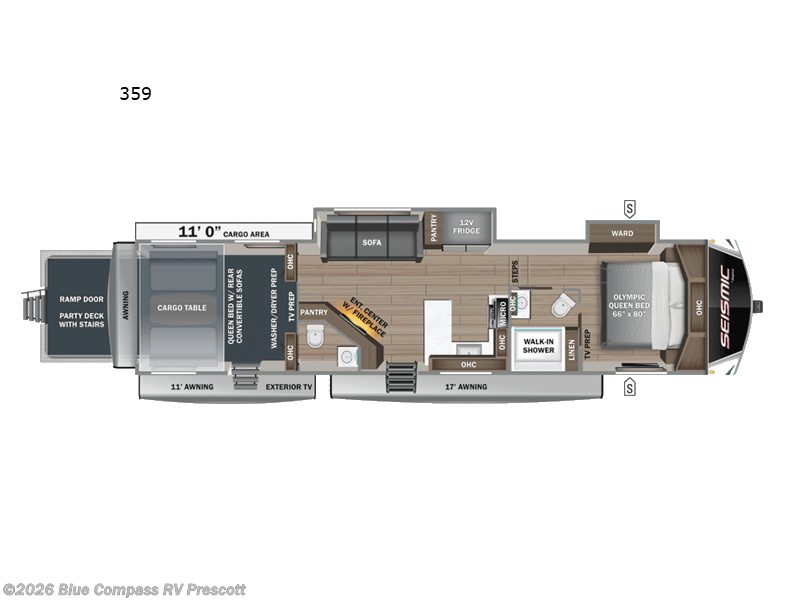 New 2026 Jayco Seismic 359 available in Prescott, Arizona