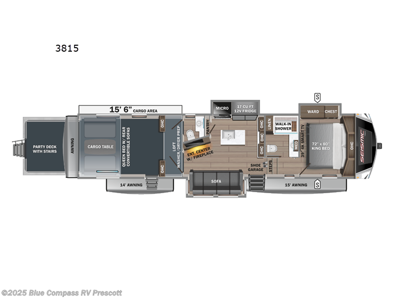 New 2025 Jayco Seismic Luxury Series 3815 available in Prescott, Arizona