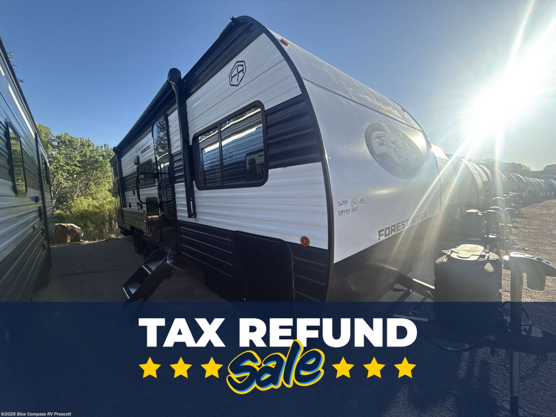 New 2026 Forest River Cherokee Grey Wolf 26DBH available in Prescott, Arizona