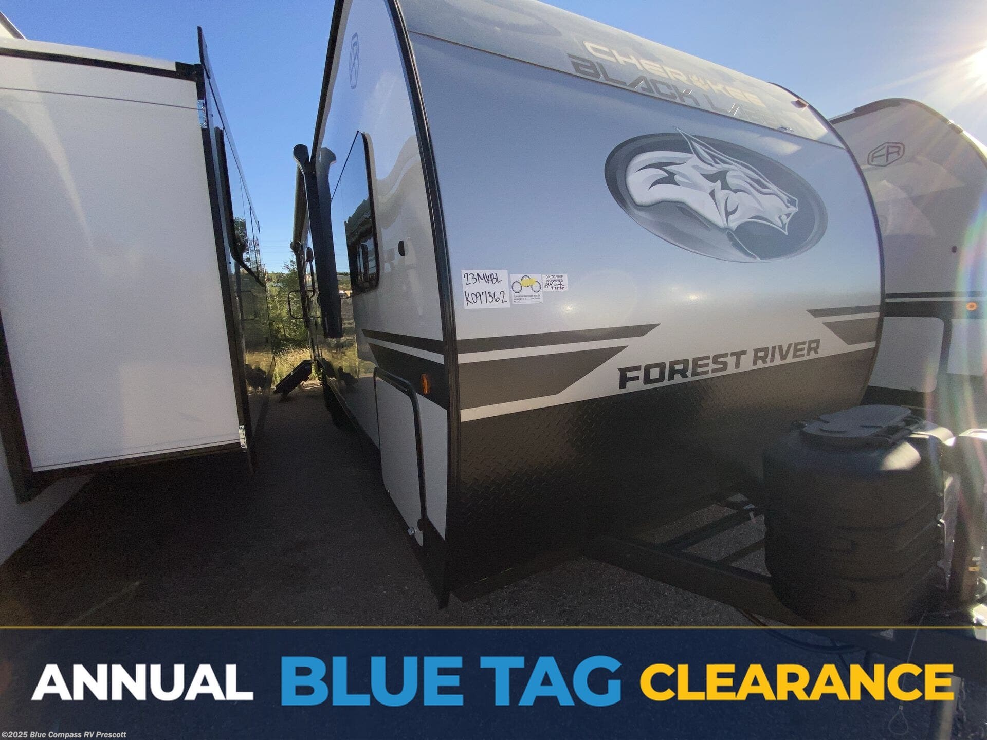 New 2026 Forest River Cherokee Grey Wolf Black Label 23MKBL available in Prescott, Arizona