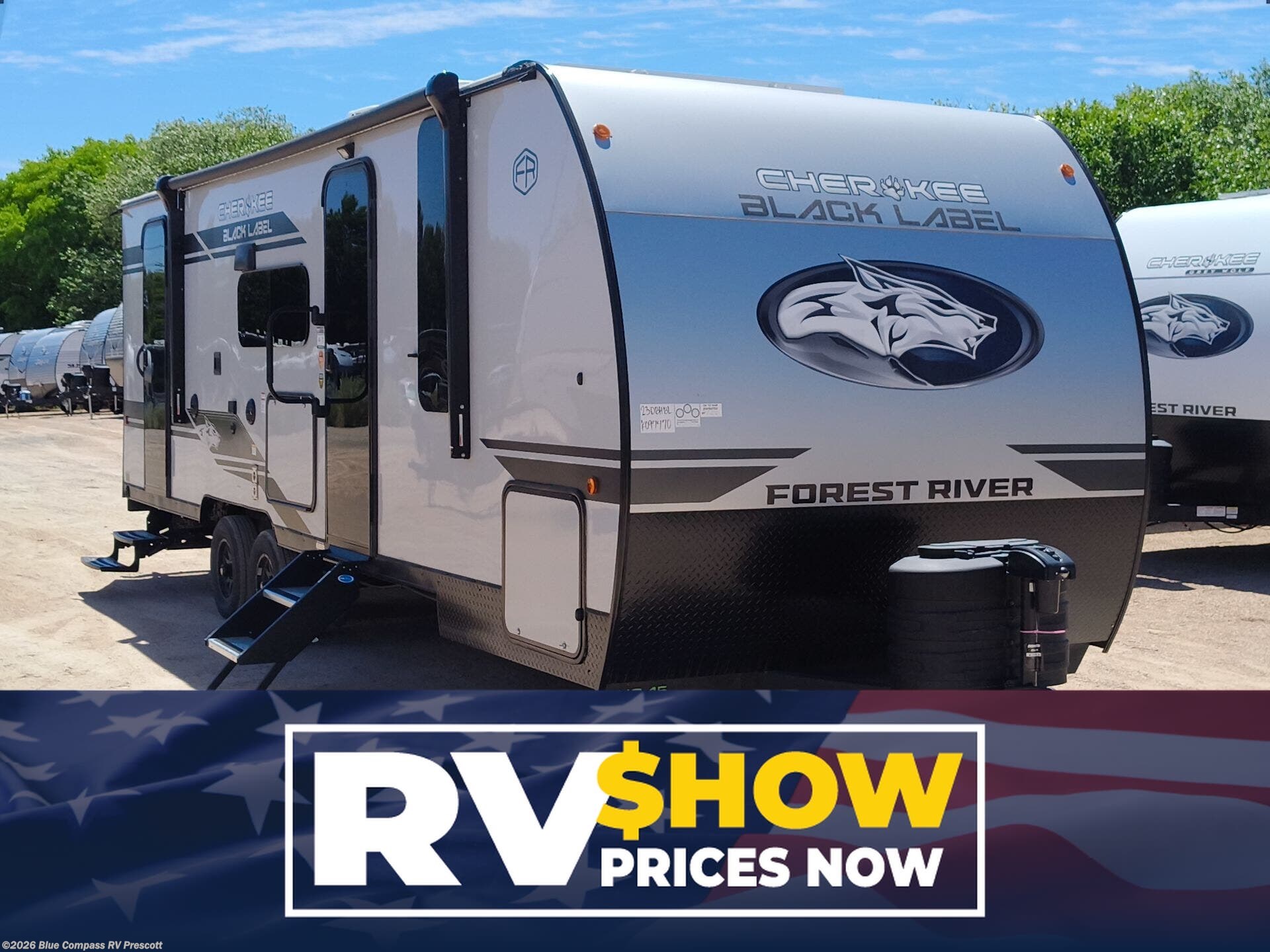 New 2026 Forest River Cherokee Grey Wolf Black Label 23DBHBL available in Prescott, Arizona
