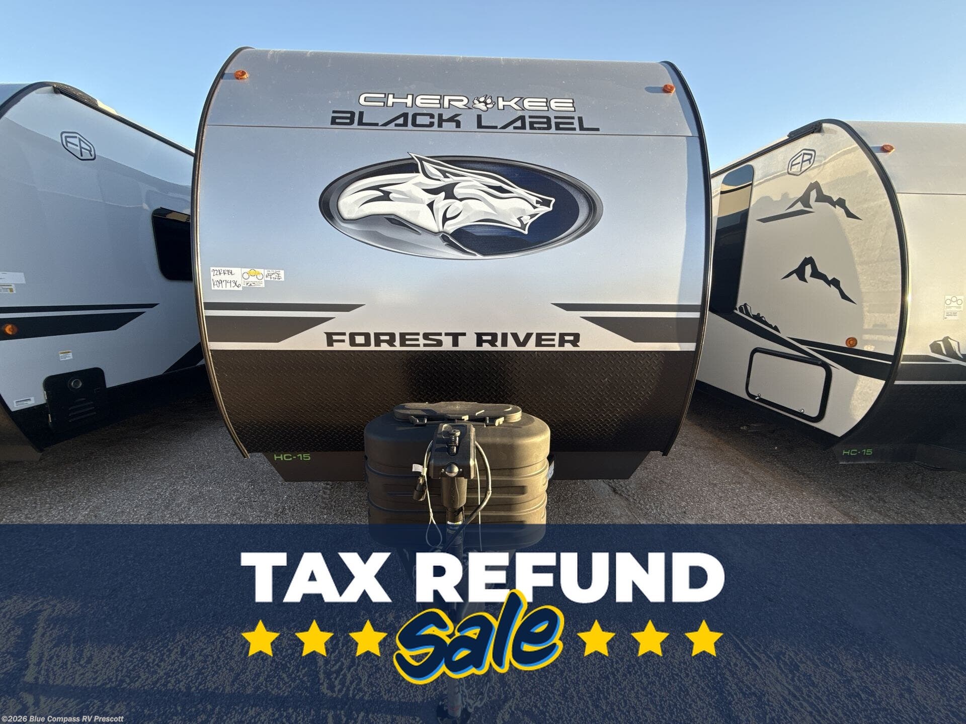 New 2026 Forest River Cherokee Grey Wolf Black Label 22RRBL available in Prescott, Arizona