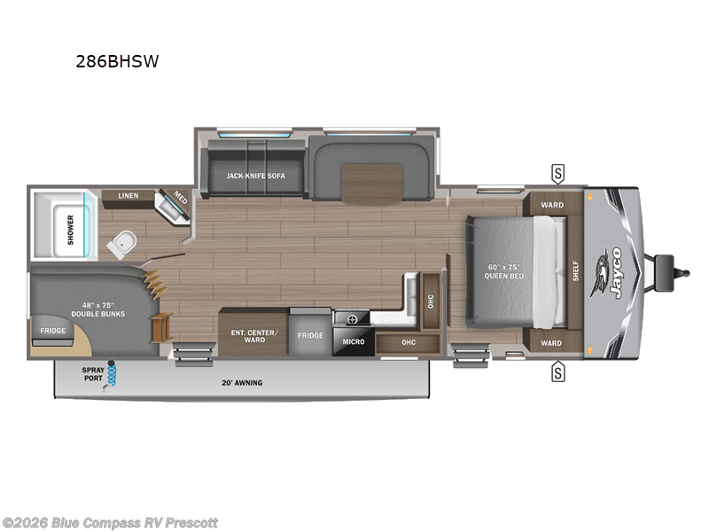 New 2026 Jayco Jay Flight SLX 286BHSW available in Prescott, Arizona