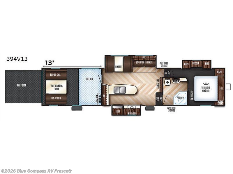 Used 2017 Forest River Vengeance 394V13 available in Prescott, Arizona