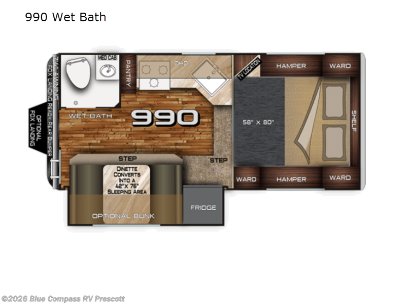 Used 2023 Northwood Arctic Fox Camper 990 available in Prescott, Arizona