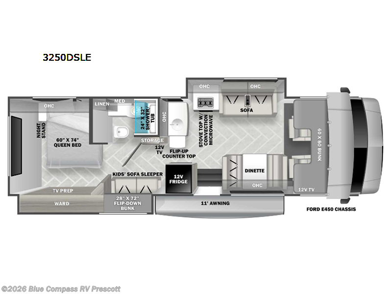 Used 2023 Forest River Sunseeker LE 3250DSLE Ford available in Prescott, Arizona