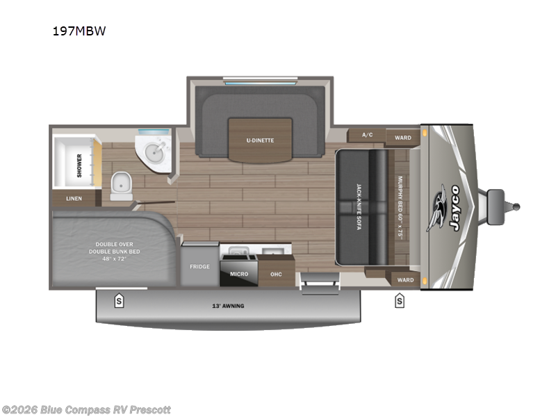 New 2027 Jayco Jay Flight 197MBW available in Prescott, Arizona