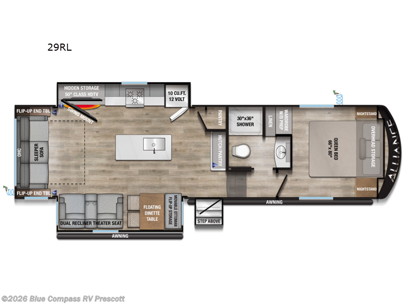 New 2026 Alliance RV Avenue All-Access 29RL available in Prescott, Arizona