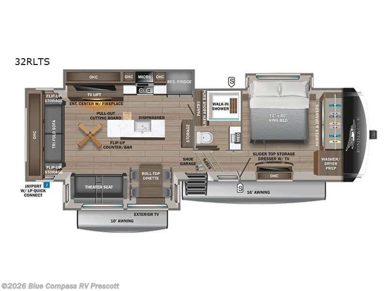 New 2027 Jayco Pinnacle 32RLTS available in Prescott, Arizona