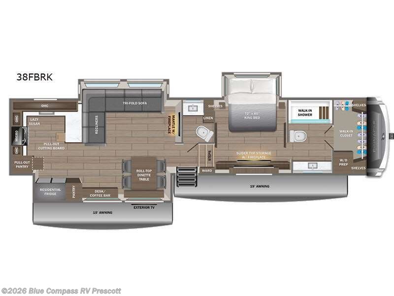 New 2027 Jayco Pinnacle 38FBRK available in Prescott, Arizona