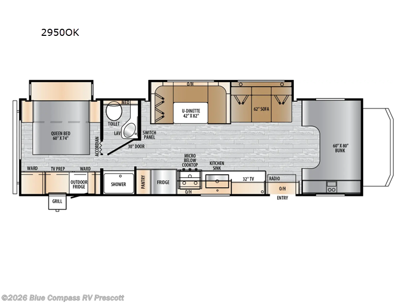 New 2027 East to West Entrada 2950OK available in Prescott, Arizona